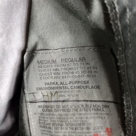 Authentic military raincoat  - Picture 4 of 5